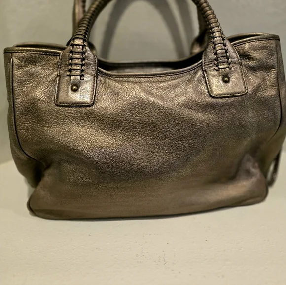 Salvatore Ferragamo Bronze Satchel Bag - Picture 3 of 16
